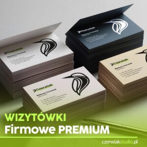 Wizytówki firmowe Premium